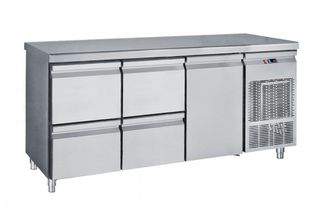 ΠΡΟΣΦΟΡΑ!!! PG 185 2S1P Ψυγείο Πάγκος με 4 Συρτάρια και 1 Πόρτα 185x70x85cm