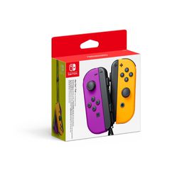Nintendo Switch Joy-Con Controller Pair - Neon Purple (L) & Neon Orange (R) / Nintendo Switch
