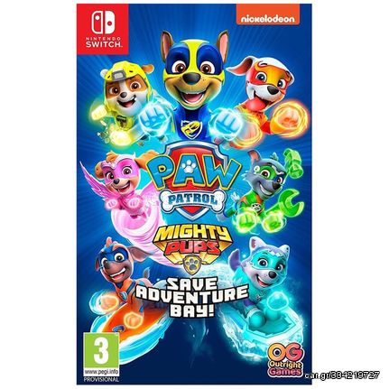 PAW Patrol: Mighty Pups Save Adventure Bay / Nintendo Switch