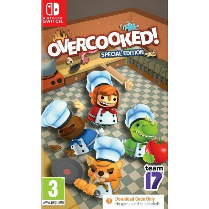 OVERCOOKED! SPECIAL EDITION (CODE IN BOX) / Nintendo Switch