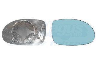 ΚΡΥΣΤΑΛΛΟ ΚΑΘΡΕΦΤΗ ΜΠΛΕ ΘΕΡΜΑΙΝΟΜΕΝΟ (CONVEX GLASS) ΔΕΞΙΑ για CITROEN C5 2001-2004 (DE/DC)
