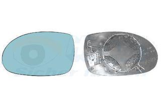 ΚΡΥΣΤΑΛΛΟ ΚΑΘΡΕΦΤΗ ΜΠΛΕ ΘΕΡΜΑΙΝΟΜΕΝΟ (ASPHERICAL GLASS) ΑΡΙΣΤΕΡΑ για CITROEN C5 2001-2004 (DE/DC)