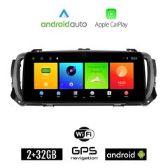 CITROEN SPACETOURER (μετά το 2016) Android οθόνη αυτοκίνητου 2GB (+32GB) με GPS WI-FI (ηχοσύστημα αφής 12.3" ιντσών OEM Android Auto Apple Carplay Youtube Playstore MP3 USB Radio Bluetooth Mirror