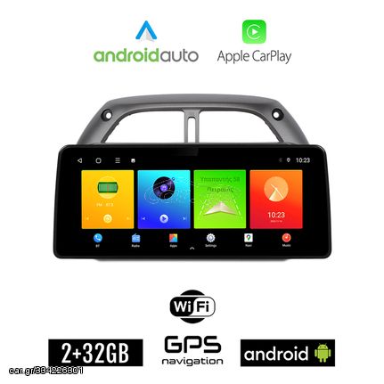 TOYOTA RAV 4 (2000-2006) Android οθόνη αυτοκίνητου 2GB (+32GB) με GPS WI-FI (ηχοσύστημα αφής 12.3" ιντσών OEM Android Auto Apple Carplay Youtube Playstore MP3 USB Radio Bluetooth Mirrorlink εργοσ