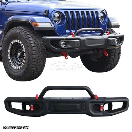 Jeep Wrangler (JL) 2018+ Μπροστά Προφυλακτήρας [10th Anniversary Long] Με U Bar