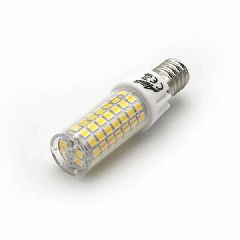 Λαμπάκι led SMD 7W με ντουί Ε14 ενδιάμεσο λευκό φως 4000Κ 700lm δέσμης 360° και διάφανο κάλυμμα