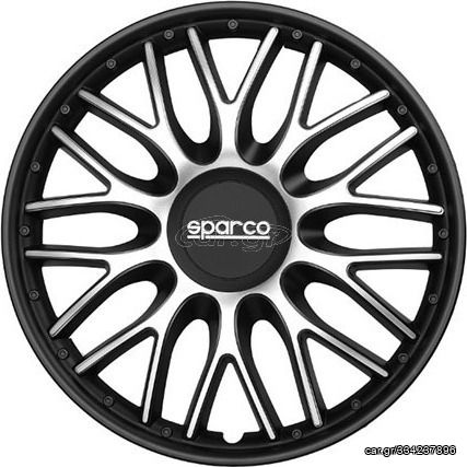 ΤΑΣΙΑ ΑΥΤΟΚΙΝΗΤΟΥ SPARCO ROMA ΑΣΗΜΙ ΜΑΥΡΟ 14″ ΣΕΤ 4 ΤΜΧ