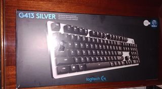 Logitech G413 Silver Gaming Keyboard