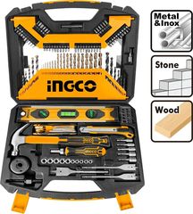 Ingco Σετ 120 τεμ Εργαλεία Χειρός και Εξαρτήματα - (HKTAC011201)