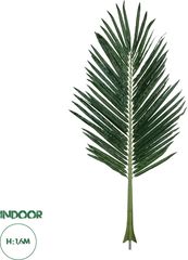 GloboStar Artificial Garden Areca Palm Leaf Τεχνητό Διακοσμητικό Φύλο Φοινικόδεντρου Αρέκα Π70 x Υ160cm - (20179)