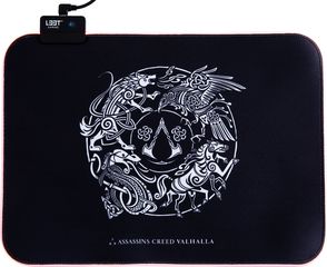 L33T Assassin's Creed Valhalla Rgb Mousepad 355x255x3mm Μαύρο - (1830145)