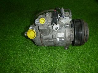 BMW E87 116 118 120 6SBU14C 447260-1853 DENSO 6452 6987862-04 GE447190-8467 ΚΟΜΠΡΕΣΕΡ AIRCODITION ΜΟΤΕΡ AC ΣΥΜΠΙΕΣΤΗΣ ΚΛΙΜΑΤΙΣΜΟΥ