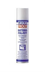 BATTERY CLAMP GREASE LIQUI MOLY 300ML ΣΠΡΕΪ ΠΟΛΩΝ ΜΠΑΤΑΡΙΑΣ 3141 Συμβατό με πλαστικά ειδικό γράσο με βάση ασβεστούχο σαπούνι. Προστατεύει πόλους μπαταριών και ηλεκτρικές επαφές από διάβρωση και οξείδω