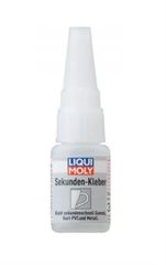 INSTANT GLUE LIQUI MOLY 10G ΚΟΛΛΑ ΣΤΙΓΜΗΣ 3805 Κυανοακρυλική κόλλα ενός συστατικού, χωρίς διαλύτες. Κολλάει σε δευτερόλεπτα διάφορα υλικά, στεγνώνει πολύ γρήγορα και διαθέτει μεγάλη αντοχή και αντοχή