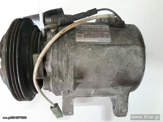 Συμπιεστής A/C (Κομπρέσορας) SMART FORTWO 2002 - 2003 ( CITY-CABRIO ) SEIKO A1602300111