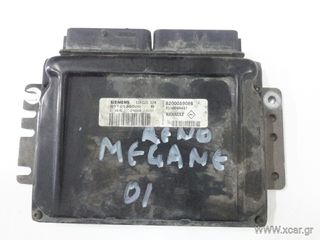 Εγκέφαλος Κινητήρα Κλειδωμένο RENAULT MEGANE 1999 - 2002 SIEMENS S110138000C