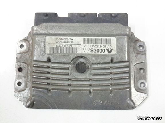 Εγκέφαλος Κινητήρα Κλειδωμένο RENAULT MEGANE 2002 - 2005 SAGEM 8200242405