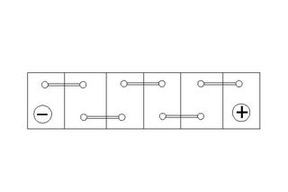 Μπαταρία BOSCH 12V 60Ah/540A S4 (R+ 1) 242x175x190 || 0 092 S40 050 ||