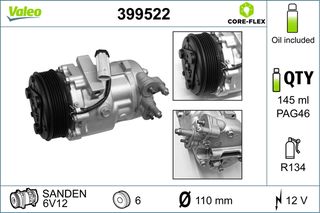 Συμπιεστής/εξαρτήματα OPEL AGILA 1.3D 08.03-12.07