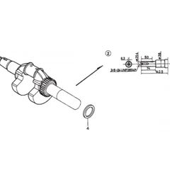 ΣΤΡΟΦΑΛΟΦΟΡΟΣ ΑΞOΝΑΣ HONDA (13310ZB2000) Crankshaft