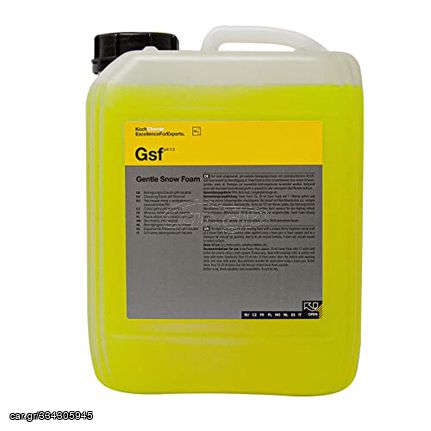 KOCH CHEMIE GENTLE SNOW FOAM (Gsf) (pH 7,5) ΑΦΡΟΣ ΚΑΘΑΡΙΣΜΟΥ 5LT