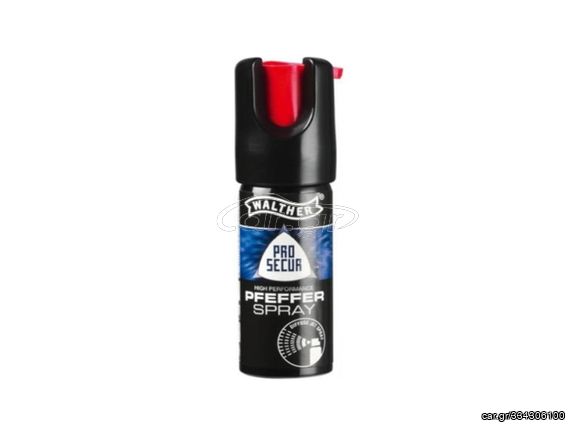 WALTHER PROSECUR PEPPER SPRAY 16ml (Style εκτόξευσης: Νέφος)-Ενδεικτική τιμή προϊόντος της κατασκευάστριας εταιρείας για την Ευρωπαϊκή αγορά : 22 € 