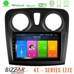 Bizzar 4T Series Dacia Sandero 2014-2020 4Core Android12 2+32GB Navigation Multimedia Tablet 9″