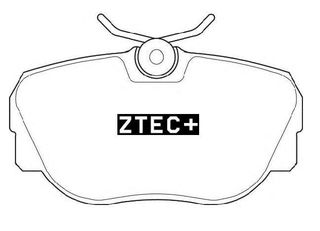 ZTEC+ Σετ τακάκια, δισκόφρενα BMW 3 (E30) - Z1 Roadster (E30)