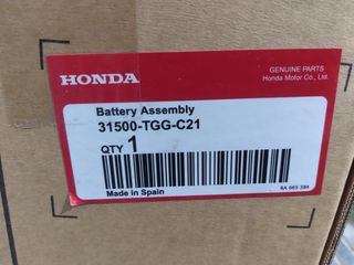 HONDA CIVIC 2017-2021 ΜΠΑΤΑΡΙΑ ΓΝΗΣΙΑ HONDA  31500TGGC21 31500-TGG-C21