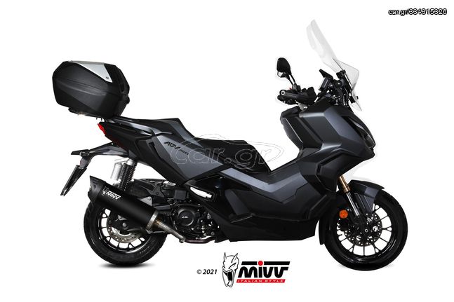 Mivv Εξάτμιση Τελικό Mover Black Honda ADV 350 2022 - 2023