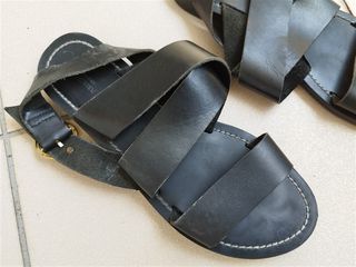 Φλατ πέδιλα γυναίκεια pull & bear μαύρα Νο 36-thumb-2