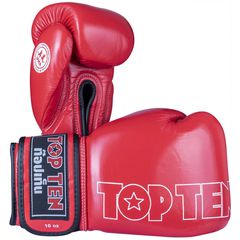 Πυγμαχικά Γάντια TOP TEN IFMA MAD 10oz Red