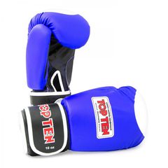 Πυγμαχικά Γάντια TOP TEN WAKO Official 10oz Blue