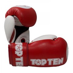 Πυγμαχικά Γάντια TOP TEN STAR XLP 10oz Red