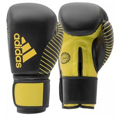Πυγμαχικά Γάντια adidas WAKO Kickboxing - adiKBWKF200 Black Yellow