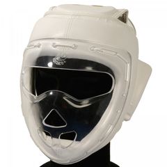 Olympus Κάσκα με Προστατευτική Μάσκα plexy glass White