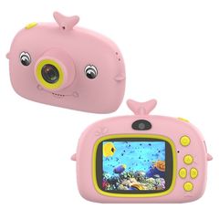 Παιδική ψηφιακή κάμερα δελφίνι – X12 – 882689 – Pink