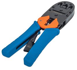 Intellinet Universal Modular Plug Crimping Tool - For RJ45 - RJ12 and RJ11 modular plugs