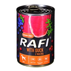 Dolina Noteci RAFI duck - blueberry - cranberry - Wet dog food 400 g