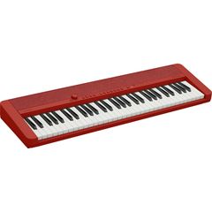 Casio CT-S1 61-Key Digital Synthesizer Touch-Sensitive Portable Keyboard (Red) - CASIO