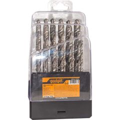 Τρυπάνι Σιδήρου Σετ 19 τεμαχίων (1-10mm) 157105 - Gadget