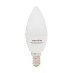 Λάμπα LED Geyer Κερί C37 E14 5W: Κίτρινο φως 470lm, χαμηλή κατανάλωση, βάση E14