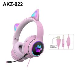 Ακουστικα Over Ear/Headphones AKZ-022 Pink