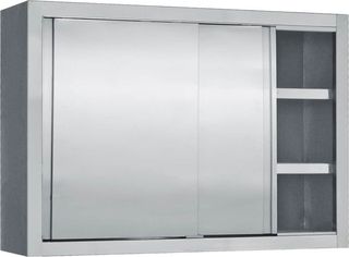 ΠΡΟΣΦΟΡΑ!!! BAMBAS FROST PI120 Ποτηριέρα με 2 Πόρτες Inox 120x35x70cm