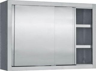 ΠΡΟΣΦΟΡΑ!!! BAMBAS FROST PI 180 Ποτηριέρα με 2 Πόρτες Inox 180x35x70cm