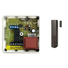 Σετ Controller AC με 1 ασύρματη μαγνητική επαφή καφέ για έλεγχο AIR CONDITION ιδανικό για ξενοδοχεία & AIR BNB