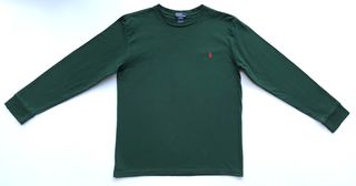 POLO by RALPH LAUREN Παιδικό Μακρυμάνικο T-shirt Πράσινο - Size L (14-16 Years)