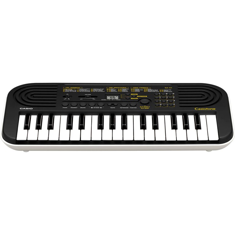 Casiotone SA-51 32-Key Mini Keyboard (Black) - CASIO