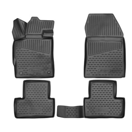 Novline ΜΑΡΚΕ ΠΑΤΑΚΙΑ ΣΕ ΣΚΑΦΗ TPE ΛΑΣΤΙΧΟ ΓΙΑ HYUNDAI i10 5D 2019+ ΣΕ ΜΑΥΡΟ ΧΡΩΜΑ NOVLINE - 4 ΤΕΜ. EXP.ELEMENT3DAN0368210/NV