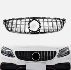 Μάσκα για Mercedes C-Class W205 S205 (2014-2018) GT-R Panamericana  Χωρίς Κάμερα
